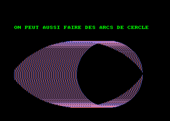 Cerpai, Un Cercle Et Un Paint Screenshot 5 (Amstrad CPC464)