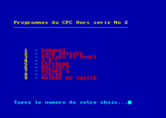 Disque CPC HS 02