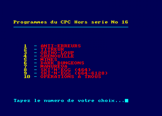 Disque CPC HS 16