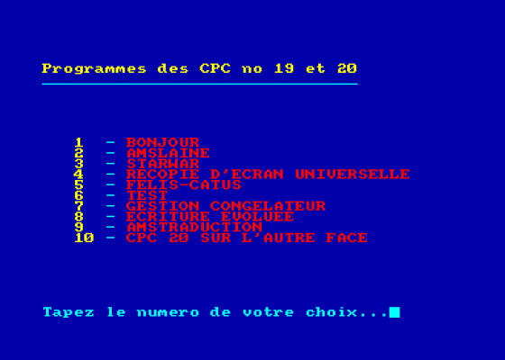 Disque CPC No 10