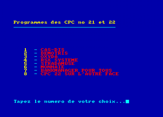 Disque CPC No 11