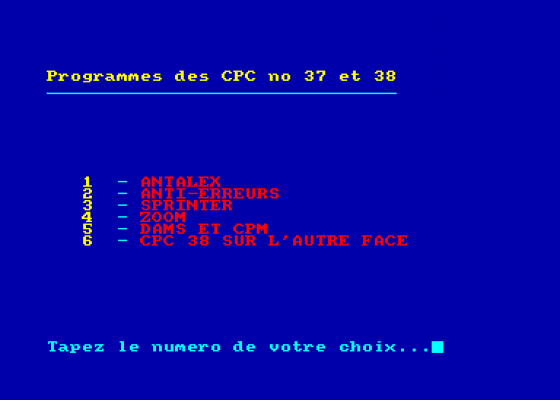 Disque CPC No 19