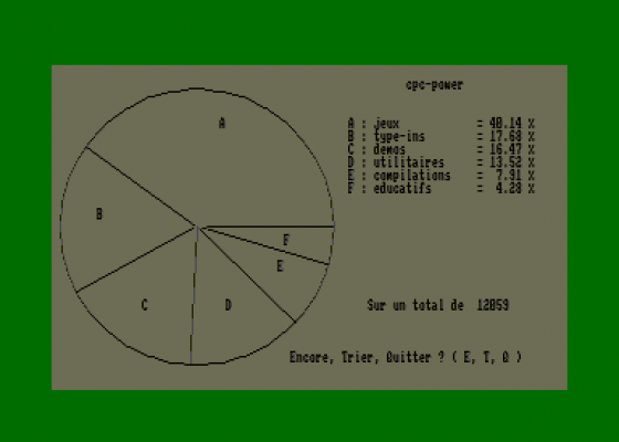 Traceur De Camembert Screenshot 5 (Amstrad CPC464)