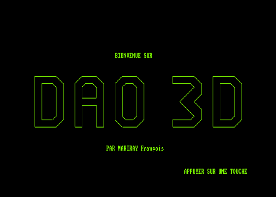 DAO 3D-2D