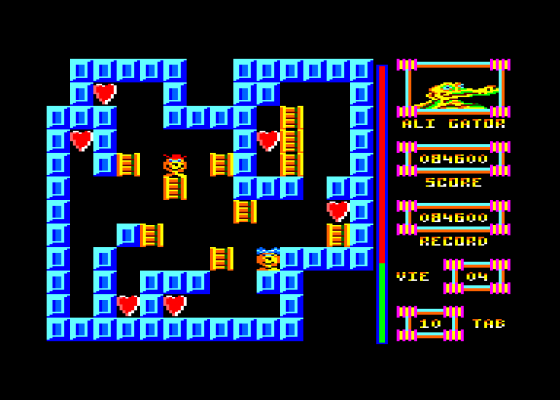 Super Lover Screenshot 5 (Amstrad CPC464)