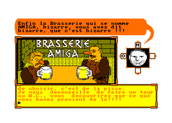 Amstrad.eu Compo Amiga Ou Bierre - Kukulcan Screenshot 5 (Amstrad CPC464)