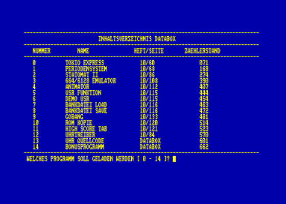 Databox 10-86