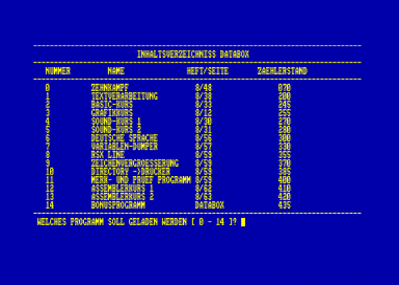 Databox 8-85