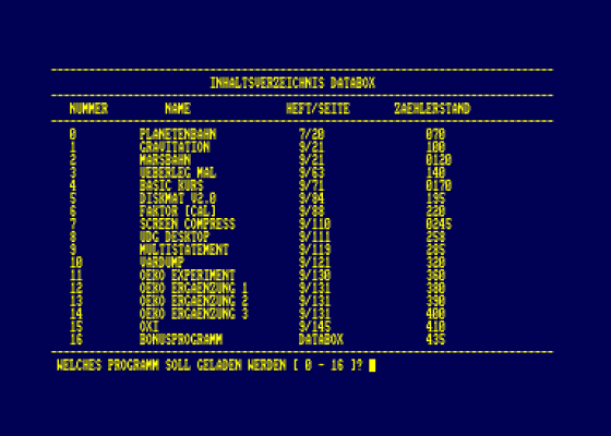 Databox 9-86