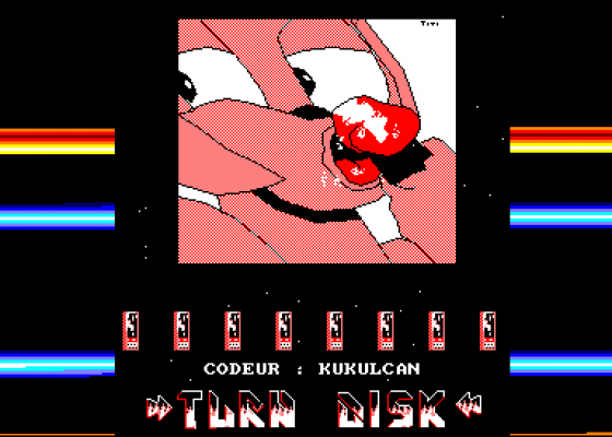 Kukulcan Compilation Demo 1 Screenshot 5 (Amstrad CPC464)