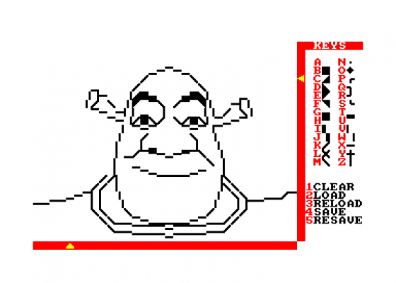 Reset 20 - Paint ASCII CPC 2K Screenshot 5 (Amstrad CPC464)