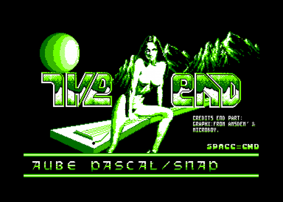 Techno'Digit Screenshot 5 (Amstrad CPC464)