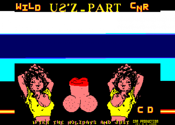 U2 Screenshot 1 (Amstrad CPC464)