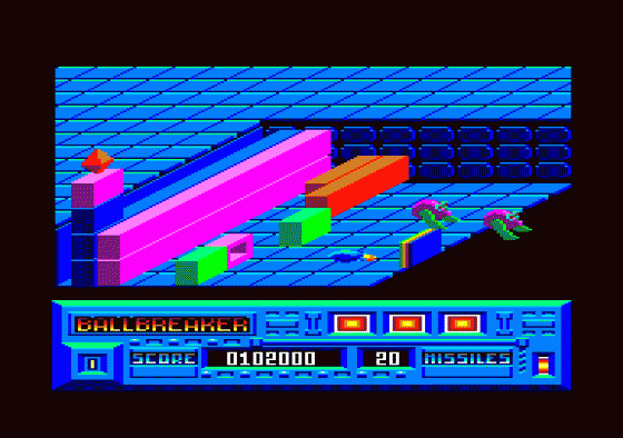 Ball Breaker Screenshot 5 (Amstrad CPC464)