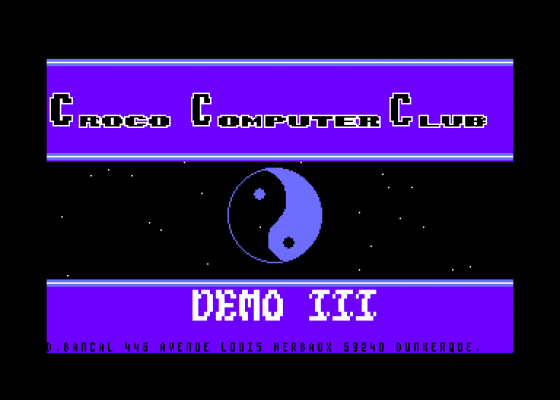 Croco Computer Club Demo III