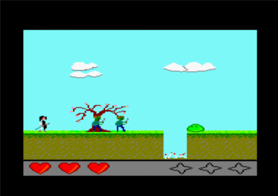 Retro Ninja Screenshot 5 (Amstrad CPC464/664/6128)