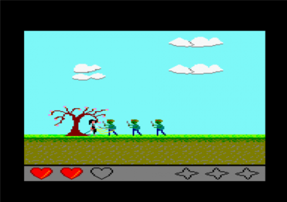 Retro Ninja Screenshot 8 (Amstrad CPC464/664/6128)