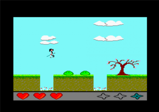 Retro Ninja Screenshot 15 (Amstrad CPC464/664/6128)