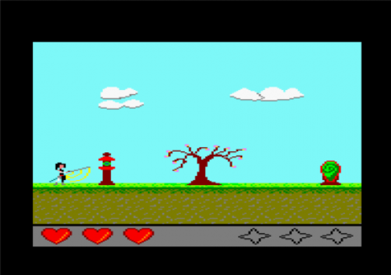 Retro Ninja Screenshot 20 (Amstrad CPC464/664/6128)