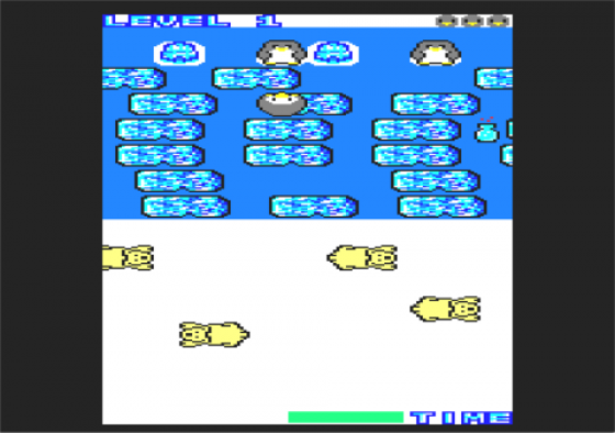 Penguin Cross Screenshot 6 (Amstrad CPC464)