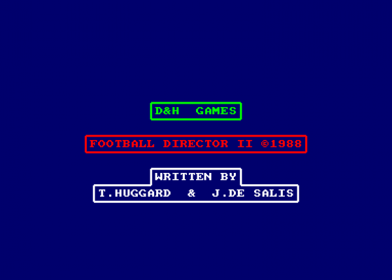 Football Director II