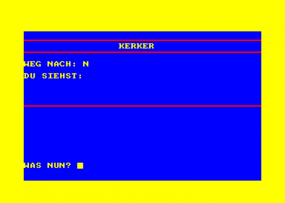 Thorr 1 Screenshot 1 (Amstrad CPC464)