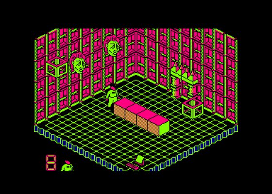 Nexor Screenshot 5 (Amstrad CPC464)