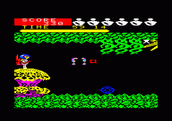 On The Run Screenshot 7 (Amstrad CPC464)
