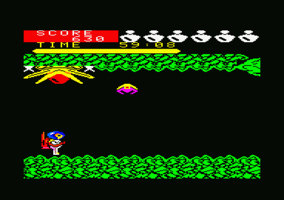 On The Run Screenshot 10 (Amstrad CPC464)
