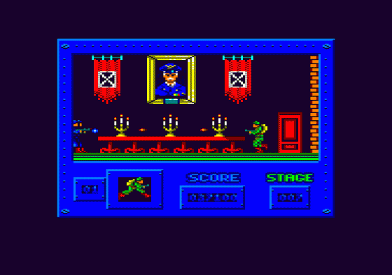 Army Moves Screenshot 5 (Amstrad CPC464)