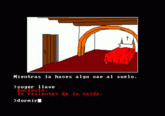 Don Quijote Screenshot 7 (Amstrad CPC464)