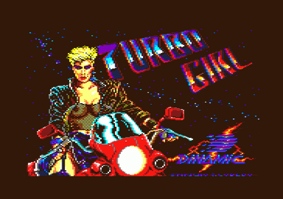 Dos Por Uno Turbo Girl Plus Hundra Screenshot 1 (Amstrad CPC464)