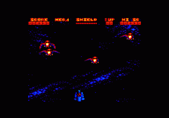 Mega Phoenix Screenshot 6 (Amstrad CPC464)