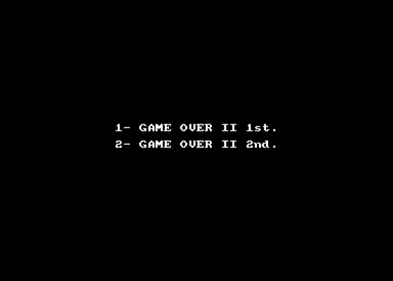 Game Over II + Game Over