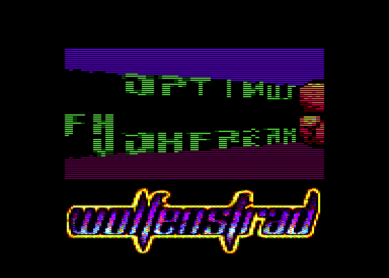 FOReVER XIII - Wolfenstrad Screenshot 5 (Amstrad CPC464)