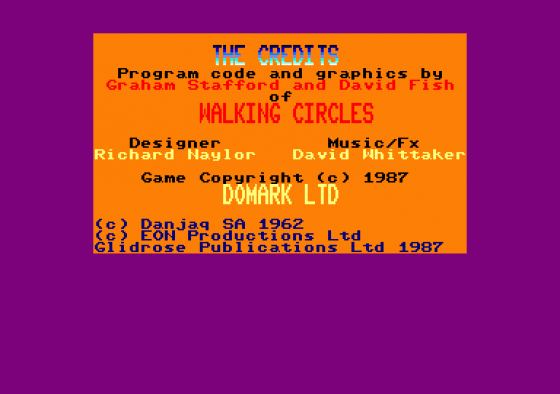 The Living Daylights Screenshot 5 (Amstrad CPC464)