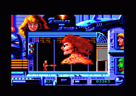 Thunder Jaws Screenshot 5 (Amstrad CPC464)