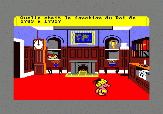 Trivial Pursuit: La Revolution Francaise Screenshot 1 (Amstrad CPC464)