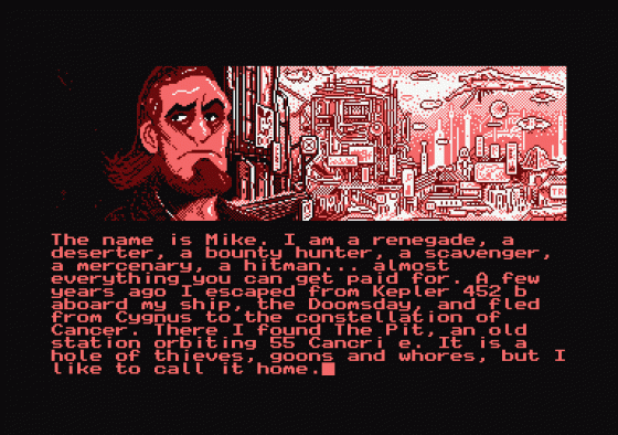 Doomsday: Lost Echoes Screenshot 5 (Amstrad CPC464)