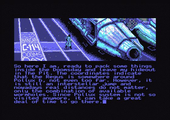 Doomsday: Lost Echoes Screenshot 8 (Amstrad CPC464)