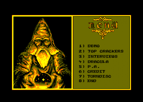 Dracula Fanz Issue 2 Screenshot 5 (Amstrad CPC464)