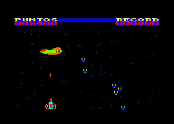 Orion Screenshot 1 (Amstrad CPC464)