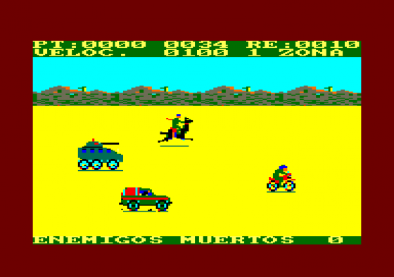 Chad Screenshot 1 (Amstrad CPC464)