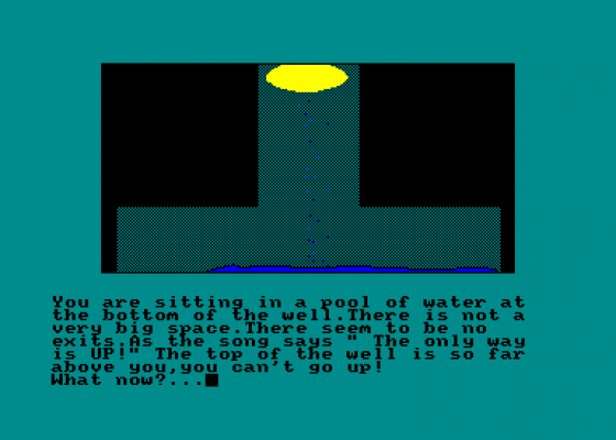 The Well Screenshot 1 (Amstrad CPC464)