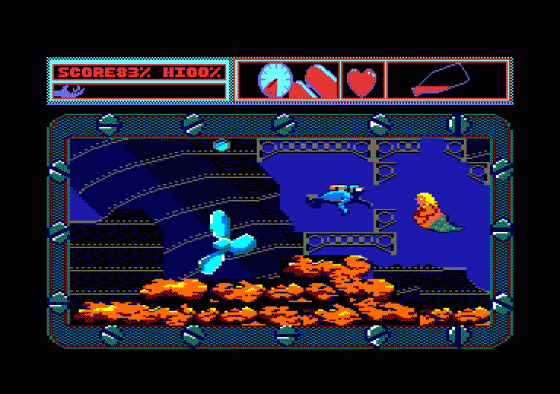 Mermaid Madness Screenshot 5 (Amstrad CPC464)