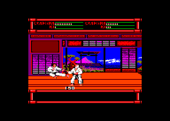 Budokan - The Martial Spirit Screenshot 5 (Amstrad CPC464)