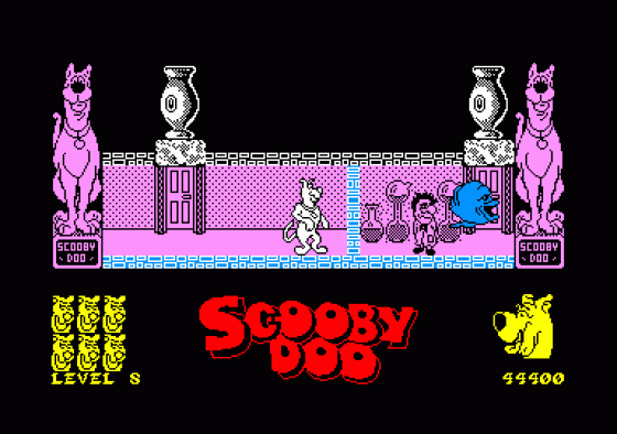 Scooby-Doo Screenshot 5 (Amstrad CPC464)