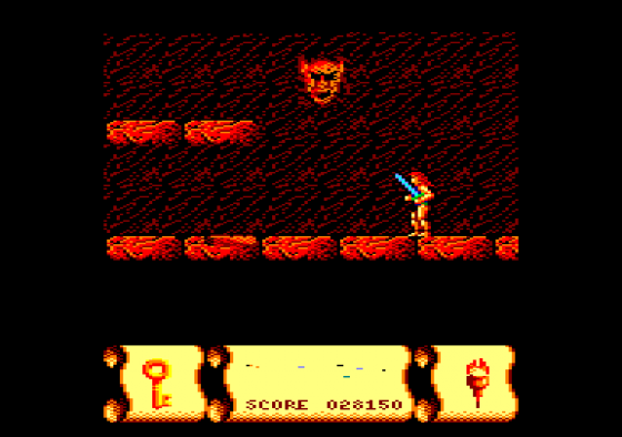 Storm Warrior Screenshot 5 (Amstrad CPC464)