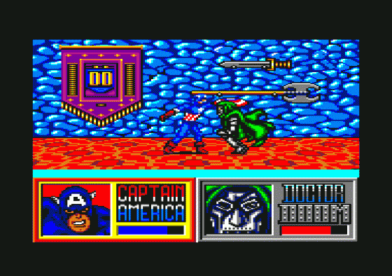 Dr. Doom's Revenge Screenshot 5 (Amstrad CPC464)