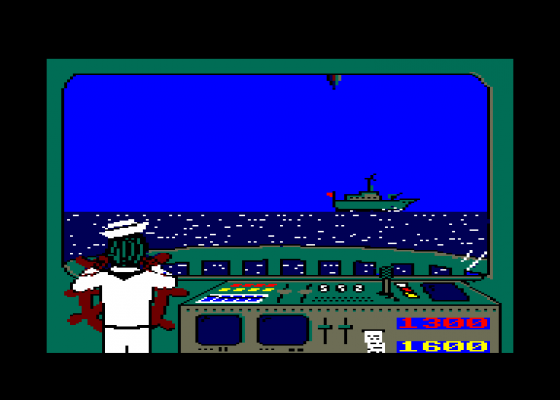 Sea Warrior II Screenshot 5 (Amstrad CPC464)